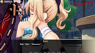 Jean From GENSHIN IMPACT In Hentai Scenes