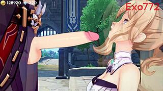 Jean From GENSHIN IMPACT In Hentai Scenes