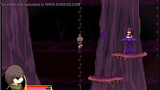 Monsters grope girls in this hentai game 😈