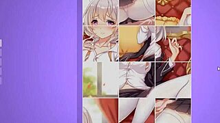 Anime Girl Moans Loudly While Playing Game Part 1