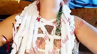 sloppy wet throat fuck cosplay 😈