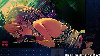 chainsaw girl fights stylishly in the game