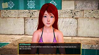 my new family has small tits and redhead 😊