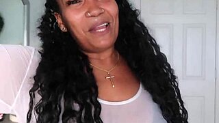 Horny Latina Gives Jerk Off Instructions