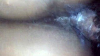 Amateur black couple gets wild in homemade video