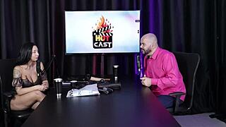 three partners in tiv with different thoughts wanting content only with black women - paulo avelar tiv models sheer red