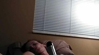 Why don't you watch this redhead toy herself to orgasm with toys?