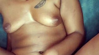 Naejae Enjoys Riding Her Dildo After A Quick Kiss On The Throat