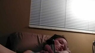 Why don't you watch this redhead toy herself to orgasm with toys?