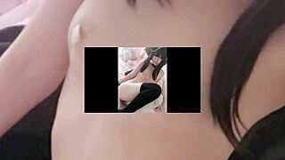 Teen Cosplay Megumin Dresses as Anime Hentai Star in Wild Scene