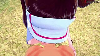 i'm mei nancy doing blowjob and tittijob in pokemon full video fantasy