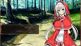 bent over doggystyle in hentai game, fingering cute big ass for orgasm 😈