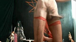 Gay Whore Takes Hard Anal with Foot Play