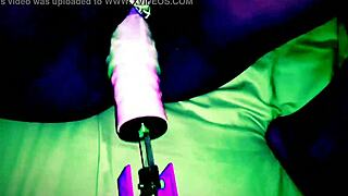 latina teen has amazing orgasm with dildo