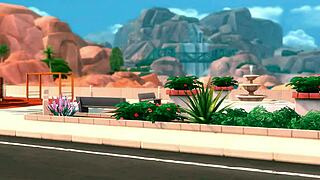 Couple Has Passionate Sex in Sims 4