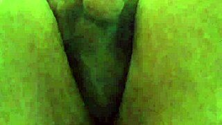 Big black cock shemale experiences intense squirting