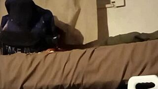 Look at those purple lace feet