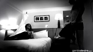 Megan Coxxx gets a booty call for licking and blowing