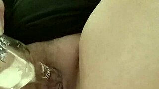 Amateurs using bottle for fun activities.