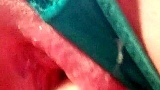 Hey, cute latina milf masturbates with dildo to orgasm and cumshot