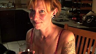 Cute Loving Couple Cooks In The Kitchen!