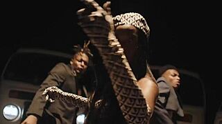 Iza's Hot Sexy Body Gets Intense Blowjob.