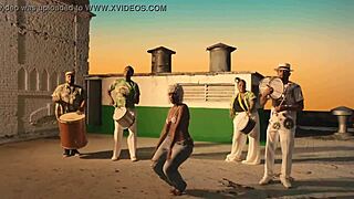 Iza's Hot Sexy Body Gets Intense Blowjob.