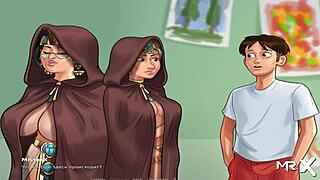 Summertimesaga - Erotic Headmistress Picture in Uncensored Anime