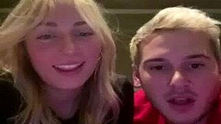 Watching a periscope stream of a teen blonde girl part one