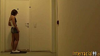 Babe With Glasses Rides Monster Cock In Anal Scene