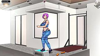 Helping my friend with her intimate needs.