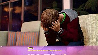 Rambut Merah Tangani Kontol Raksasa di Gangbang Brutal