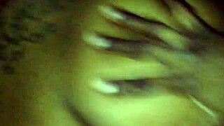 Ebony Babe Riding Monster Cock!