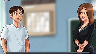 I explore erotic adventures in summertime saga 166