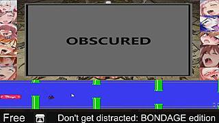 Don't get distracted in this bondage game