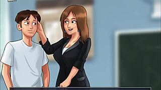 I explore erotic adventures in summertime saga 166