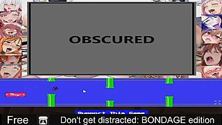 Don't get distracted in this bondage game