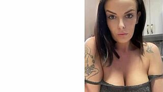 Milf Mistress Undresses In POV, Ripping Clothes To Show Fuckable Ass