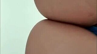 I love showing off my big latina teen ass up close in this homemade video