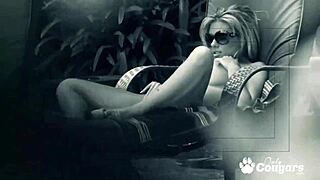 aubrey adams banged hard in backyard under watch