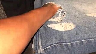 driving through traffic in the city