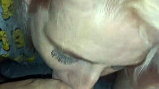 Lil nymph eagerly sucking my big dick in intense oral scene with monster cock