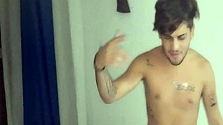 Flakael in public twink group scene with petite outdoor pov 😈