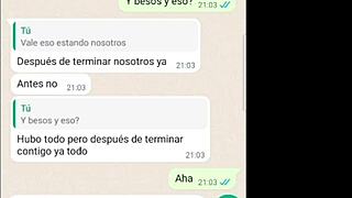 my latina girlfriend cheats again in this amateur video part five