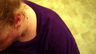 Chubby Redhead Sucking Big Black Cock?