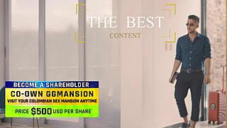 Dildo Fucks Brunette and Blonde Lesbian Toys