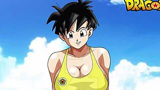 how videl quest h uncensored ends with horny blowjob 😈