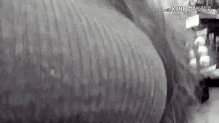 latina big tits shows in public