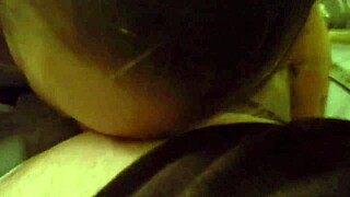 the hatchers engage in intense deepthroat blowjob session