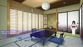 i sneak into mahiru's room for some masked fun with big tits and ass